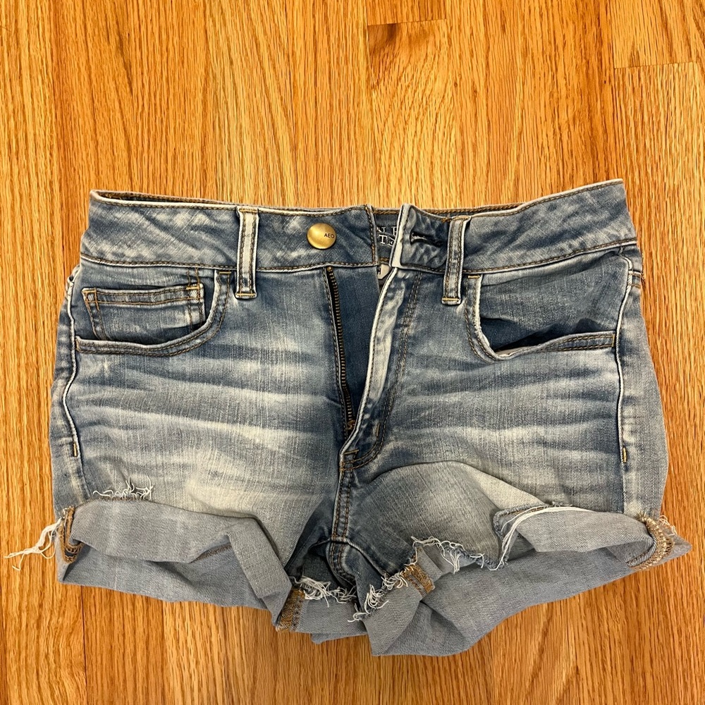American eagle jean shorts